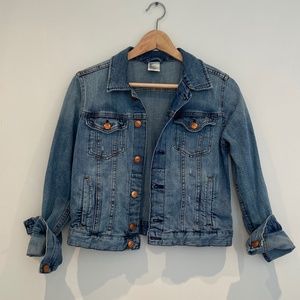 Cropped Jean Jacket